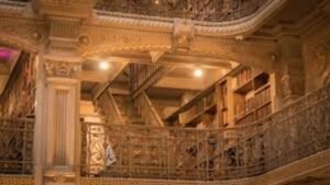 George Peabody Library grand hall – historic Baltimore library