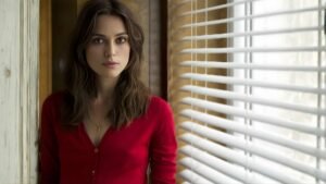 Keira Knightley, the British actress known for Pride and Prejudice and Pirates of the Caribbean, featured on kajkey.xyz