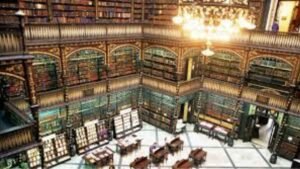 Royal Portuguese Reading Room richly decorated interior – Rio’s iconic library,Most Beautiful Libraries in the World