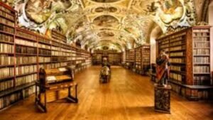 Strahov Monastery Library Baroque hall – historic Prague library, Most Beautiful Libraries in the World